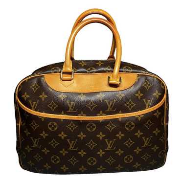 Louis Vuitton Deauville leather handbag