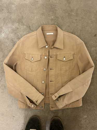 Helmut Lang Vintage Moleskin Trucker Jacket - image 1