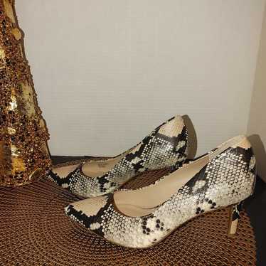 Alfani Jueles Snake Skin Heels Size 7M