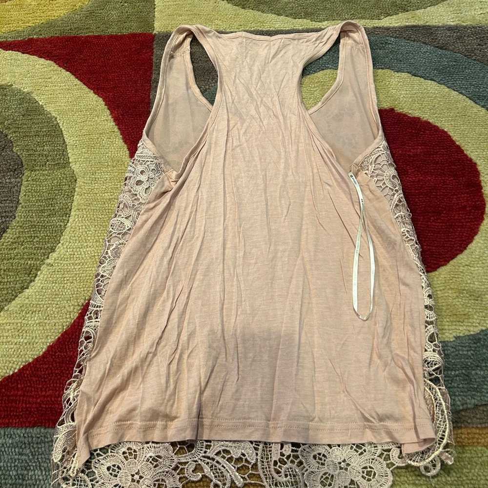 Forever 21 Y2K Style Vintage Beige Lace Paisley R… - image 3