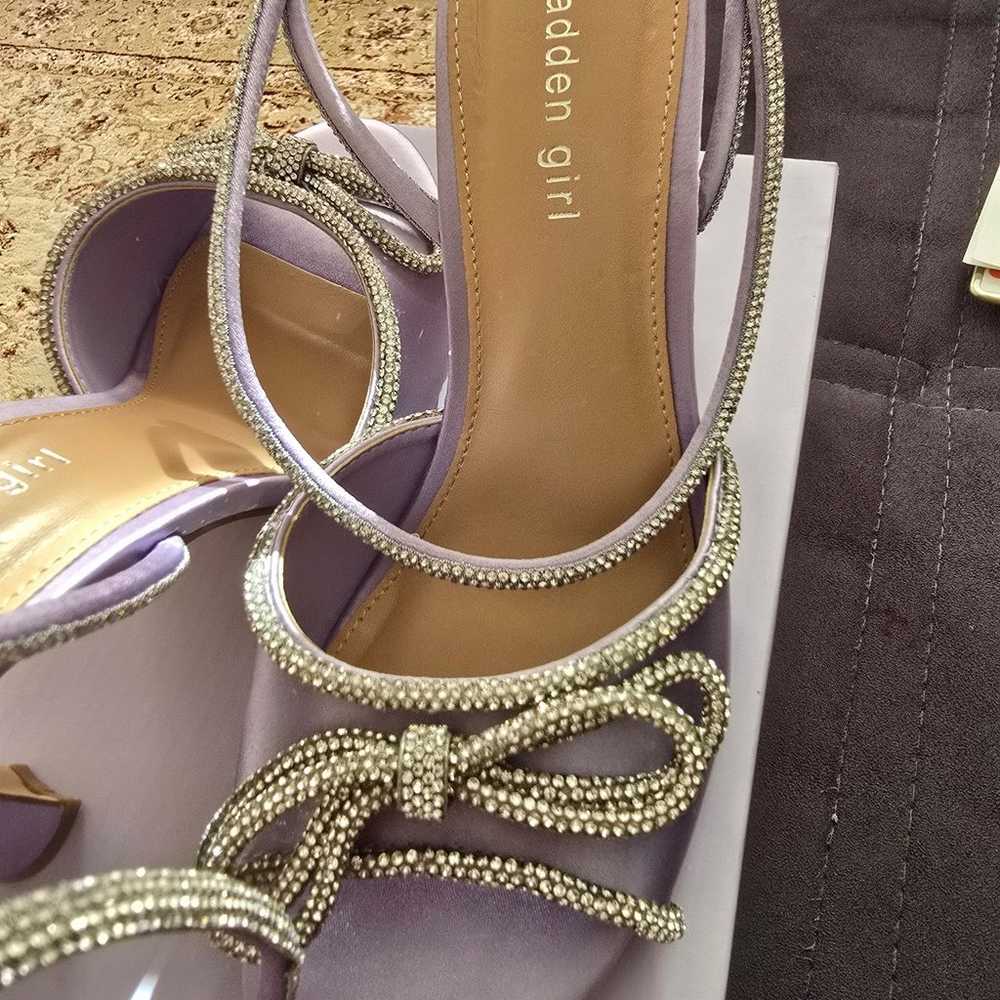 Madden Girl Lavender Satin Sandal - image 2