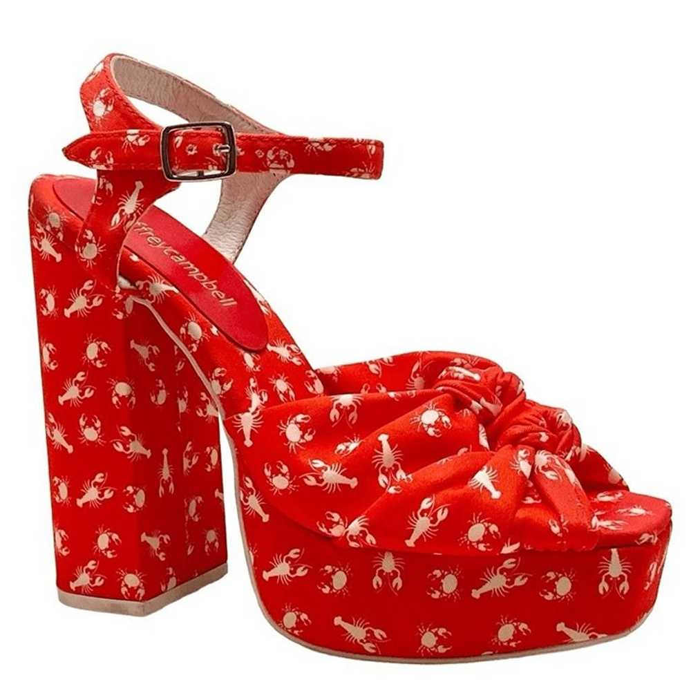 Jeffrey Campbell Knot 2day Platform Lobster Crawf… - image 1