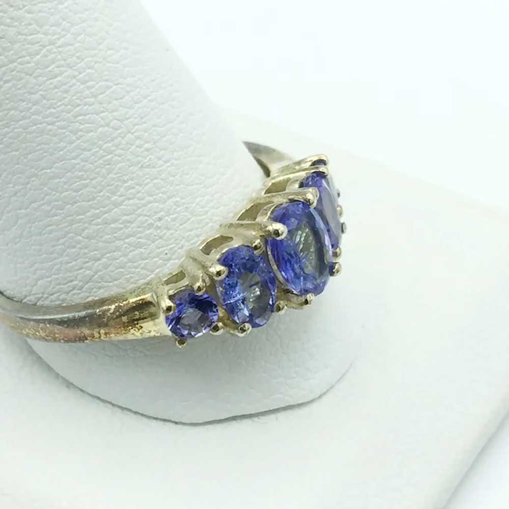 Sterling Silver Iolite Ring - image 3