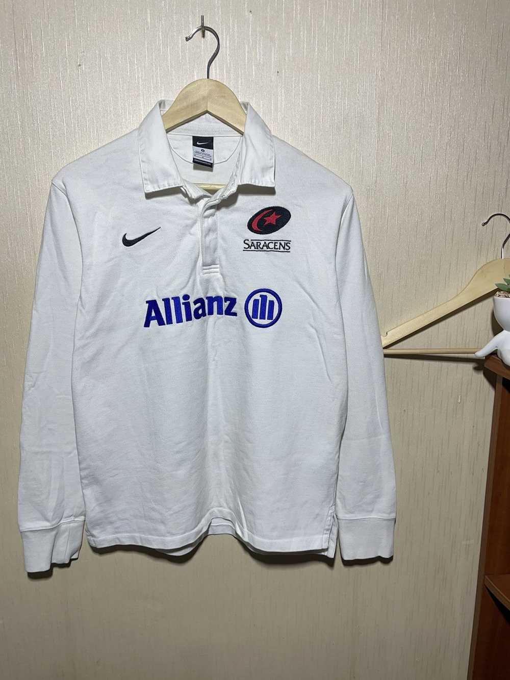 England Rugby League × Nike × Vintage Nike Sarace… - image 1