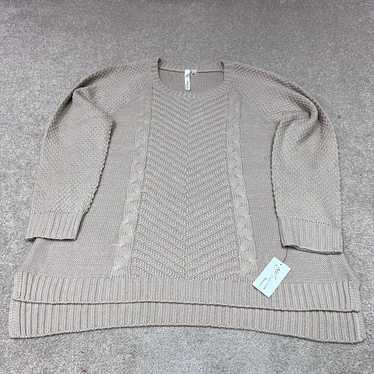 Vintage NY Collection Sweater Women’s Beige Long … - image 1