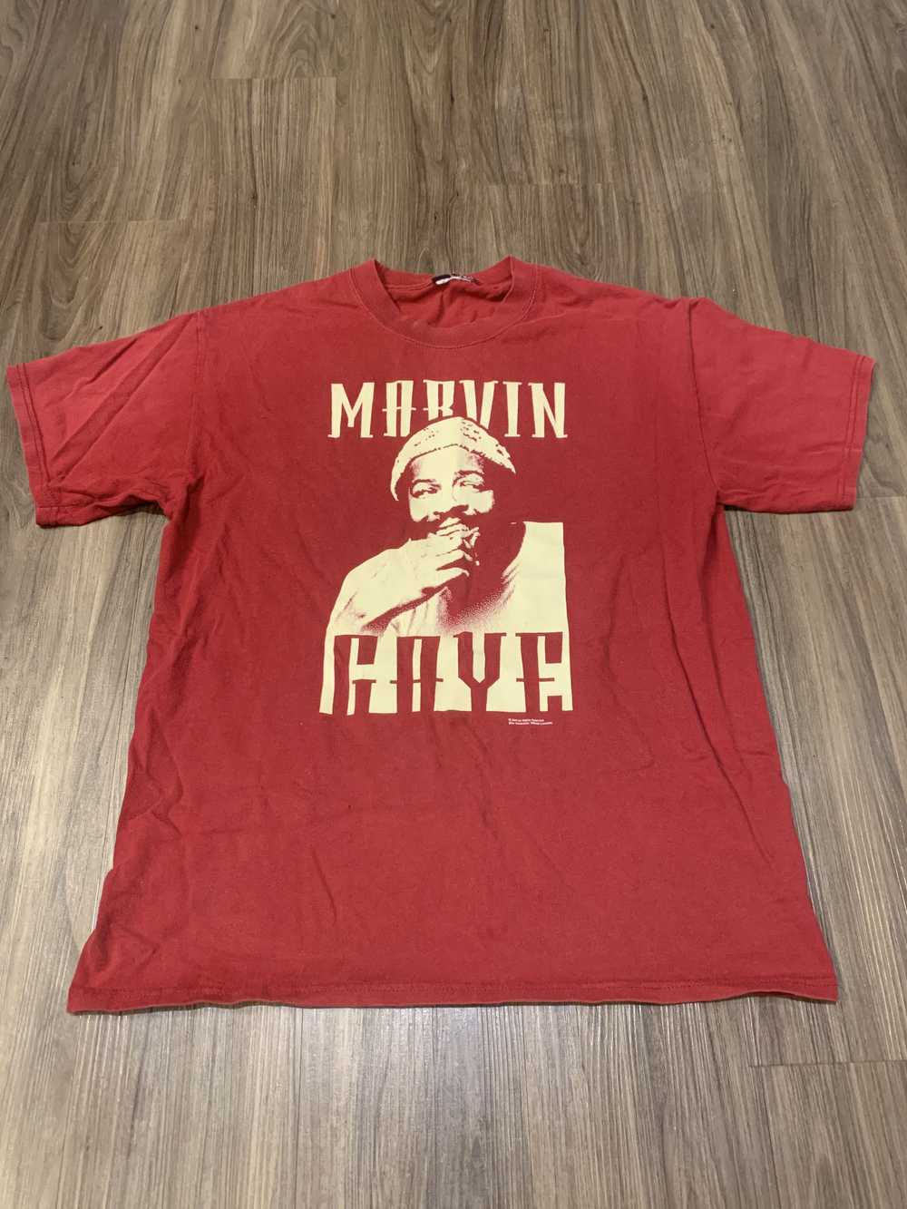 Vintage marvin gaye band t-shirt medium - image 1