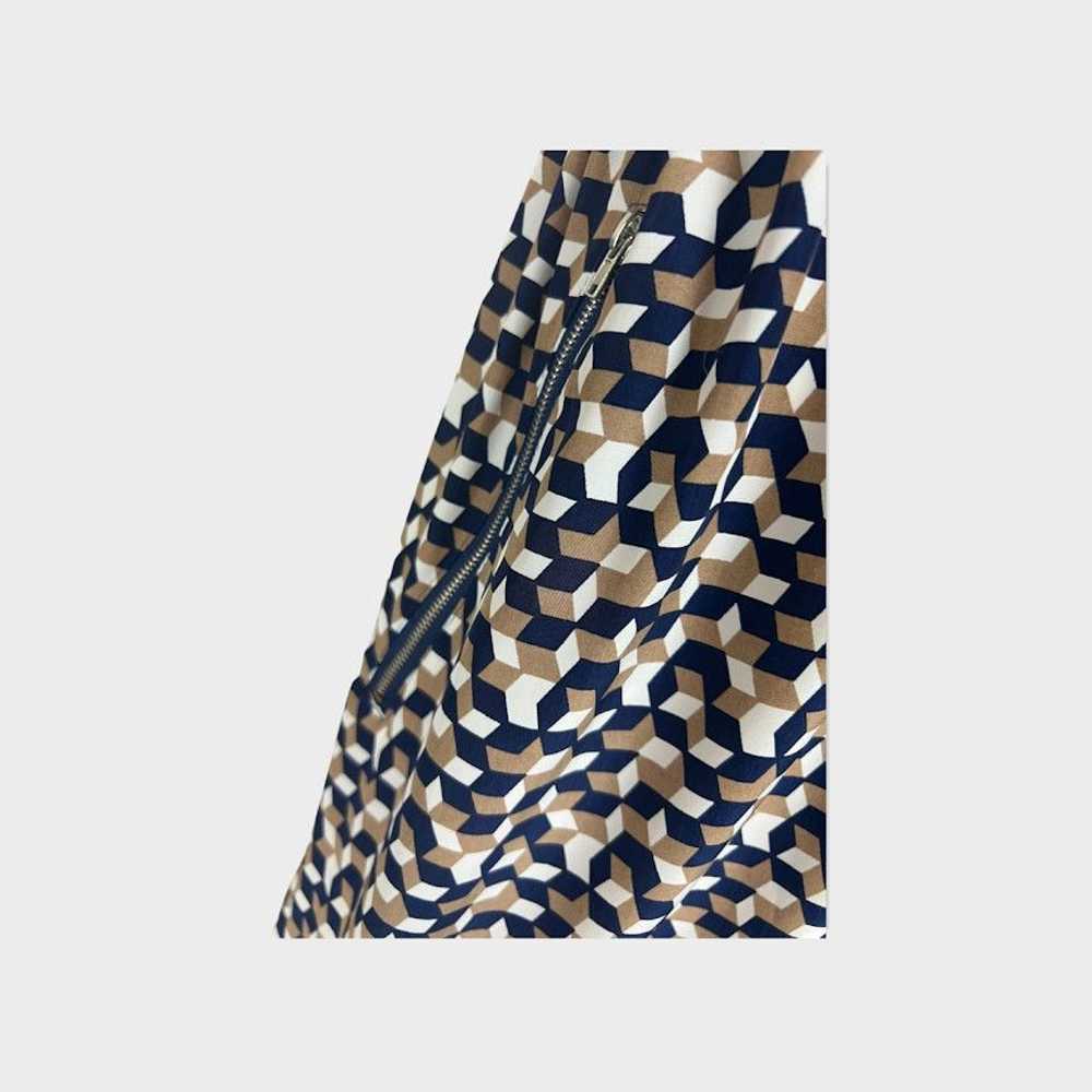 Feathers Feathers | Geometric Navy Blue Print Sle… - image 4