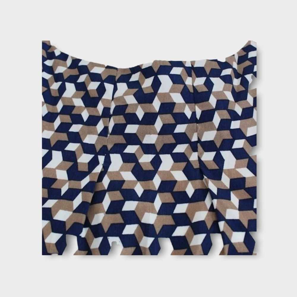 Feathers Feathers | Geometric Navy Blue Print Sle… - image 6