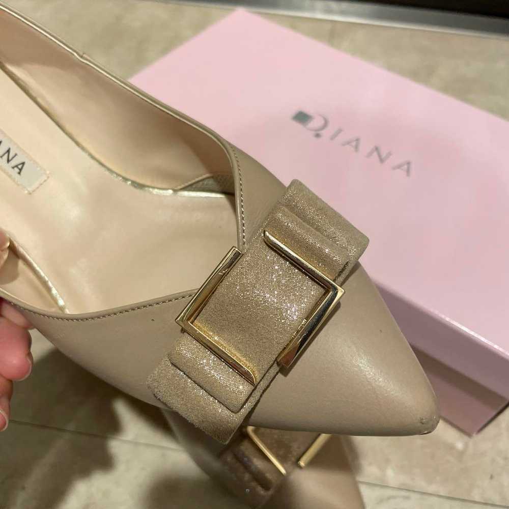 [With box] DIANA Beige Pumps - image 2