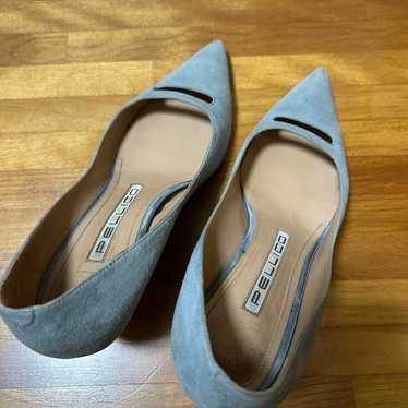 PELLICO Gray Suede Pumps 8cm Heel - image 1