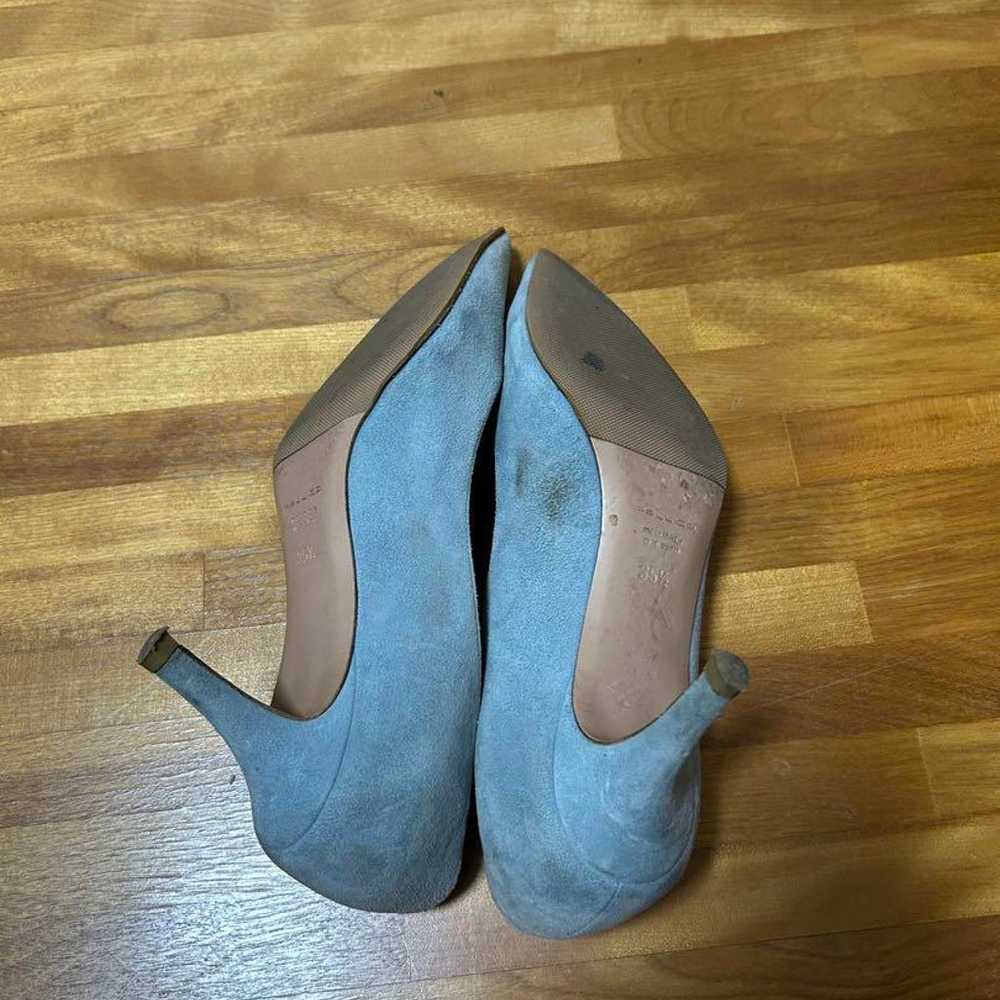 PELLICO Gray Suede Pumps 8cm Heel - image 2