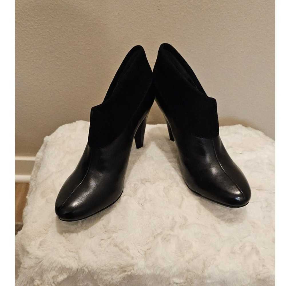 NWOT Coach Annika Black Leather Heels Size 9.5 - image 5