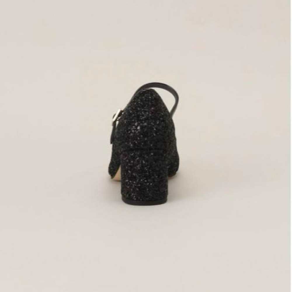 LE TALON 5.5cm Square Glitter Pumps - image 6