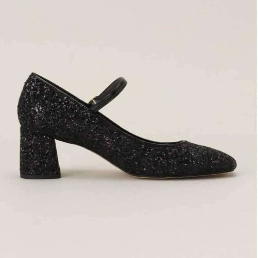 LE TALON 5.5cm Square Glitter Pumps - image 7