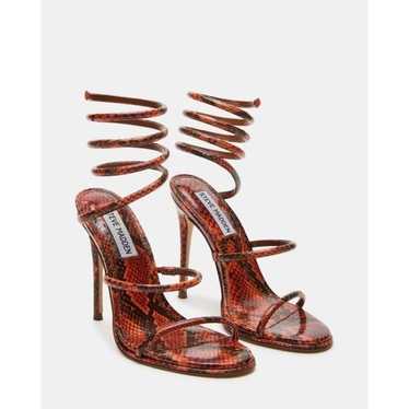 Steve Madden EXOTICA ORANGE SNAKE