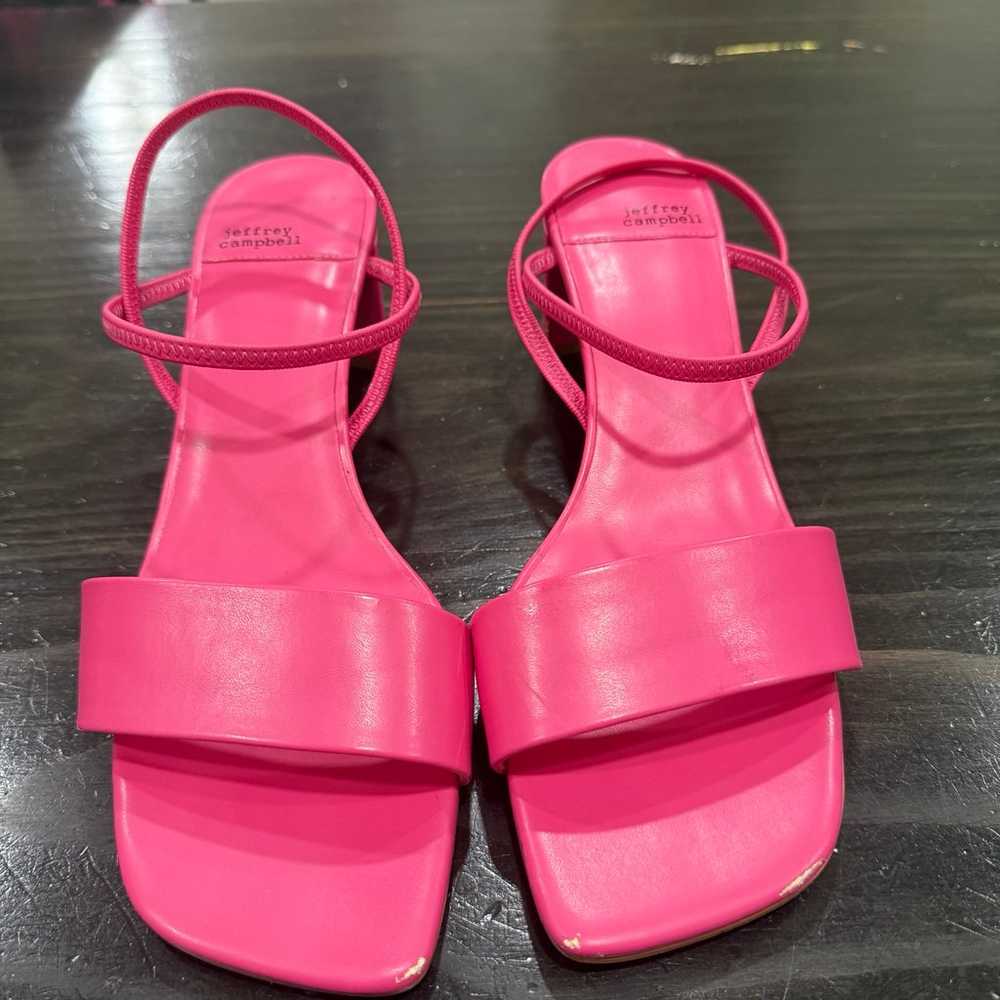 Jeffrey Campbell Adapt Heels Pink Size 9.5 - image 3