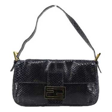 Fendi Baguette python handbag