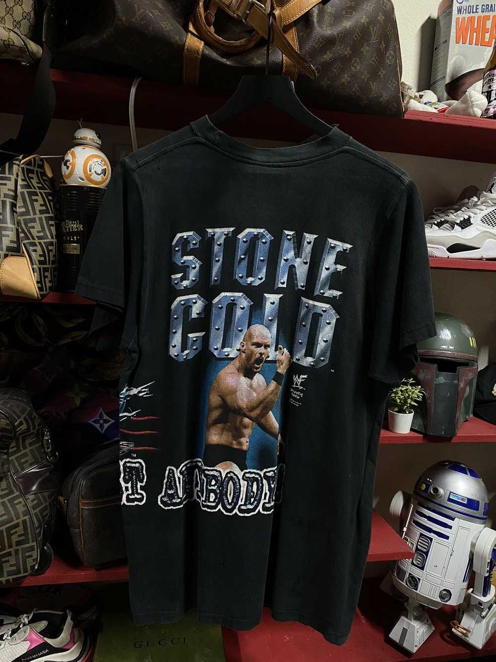 Vintage × Wcw/Nwo × Wwf 90’s Vintage Stone Cold W… - image 2