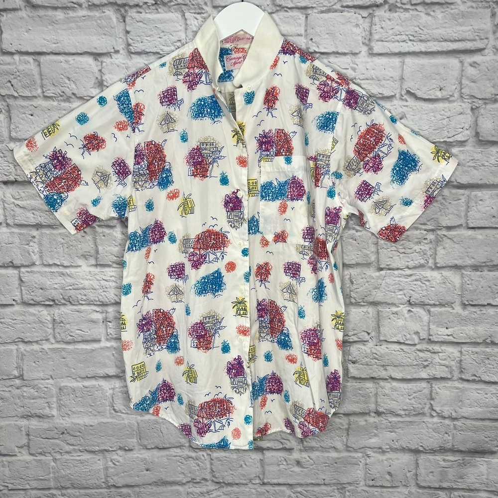 Vintage Carriage Court Sport Womens Blouse Hawaii… - image 7