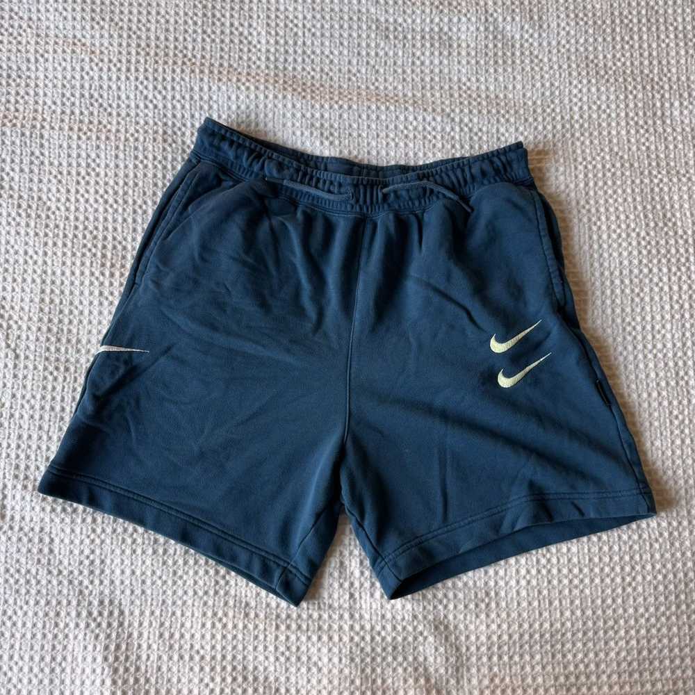 Nike Nike Sportswear Swoosh Logo Shorts - Blue - image 2