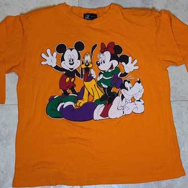 Vintage If... Mickey Mouse And Friends Orange The… - image 1