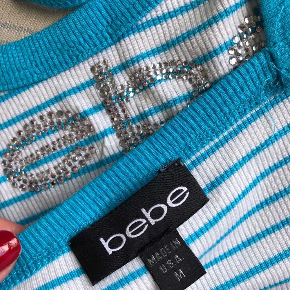 Bebe Crystal Logo Top - image 5