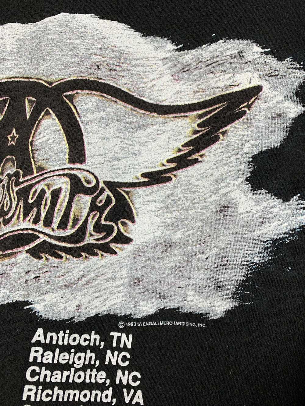 Band Tees × Tour Tee × Vintage 1993 Vintage Aeros… - image 12