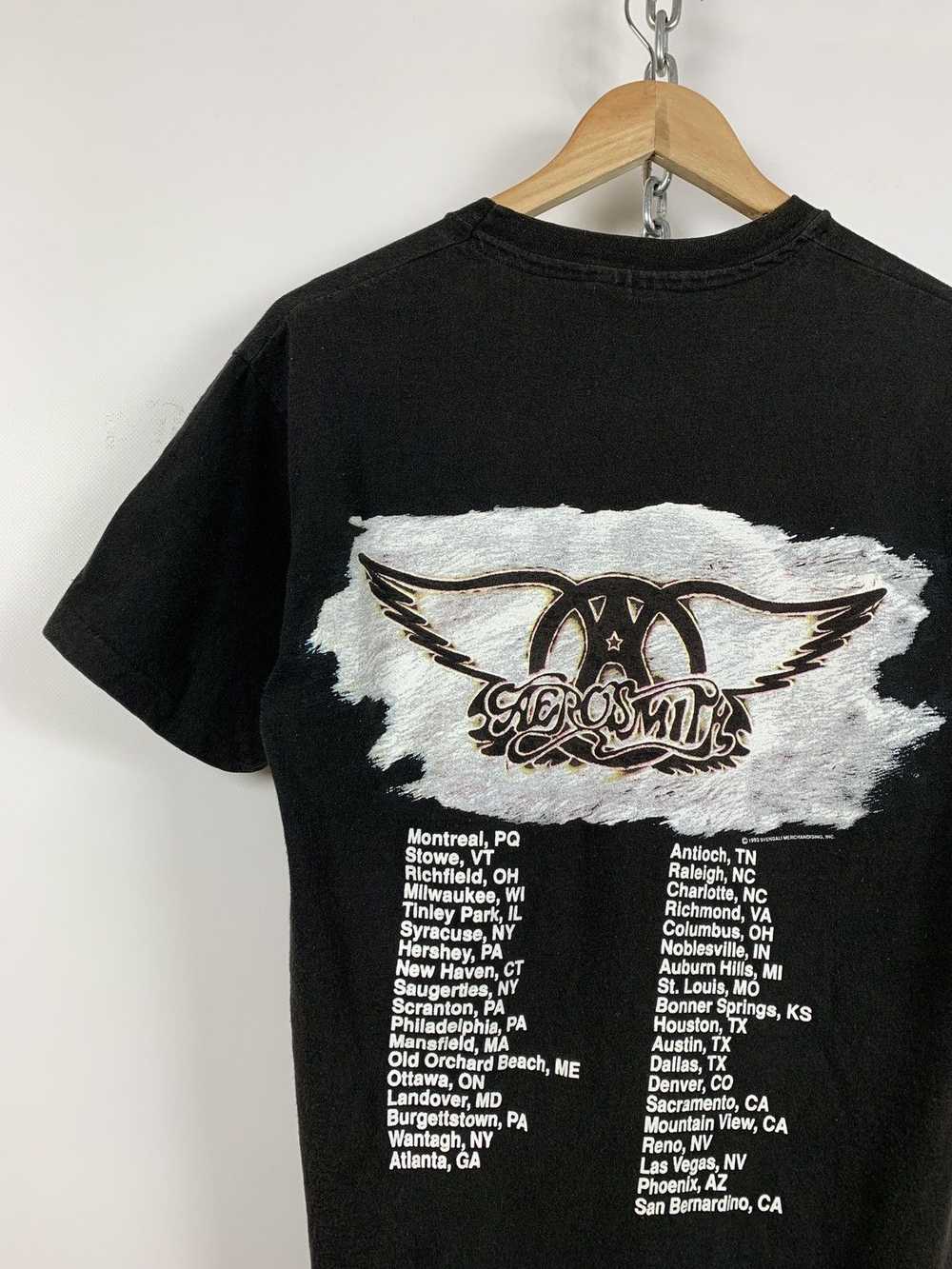 Band Tees × Tour Tee × Vintage 1993 Vintage Aeros… - image 7