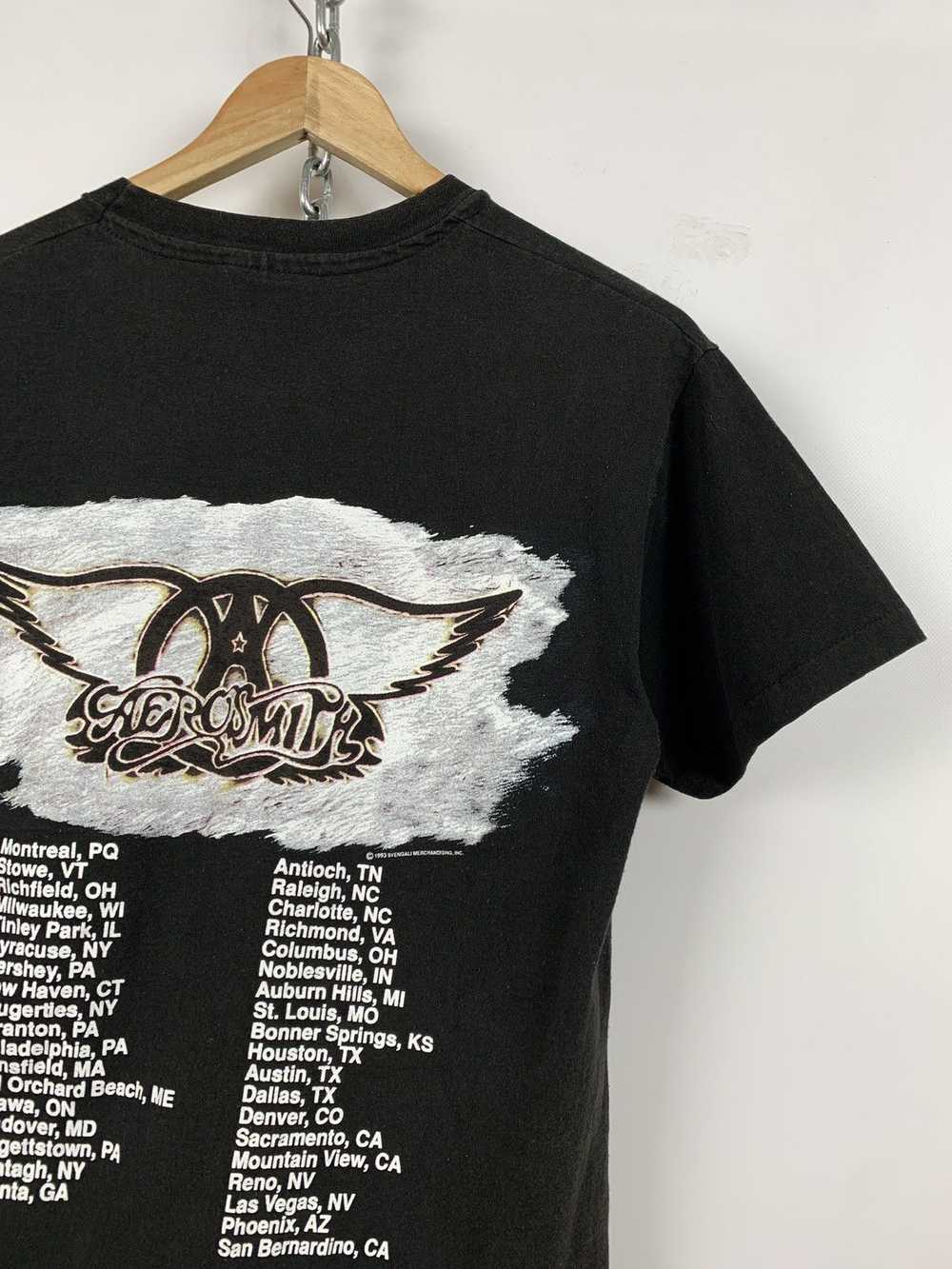 Band Tees × Tour Tee × Vintage 1993 Vintage Aeros… - image 8