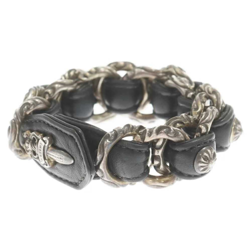 Chrome Hearts Chrome Hearts Woven Scroll Leather … - image 1