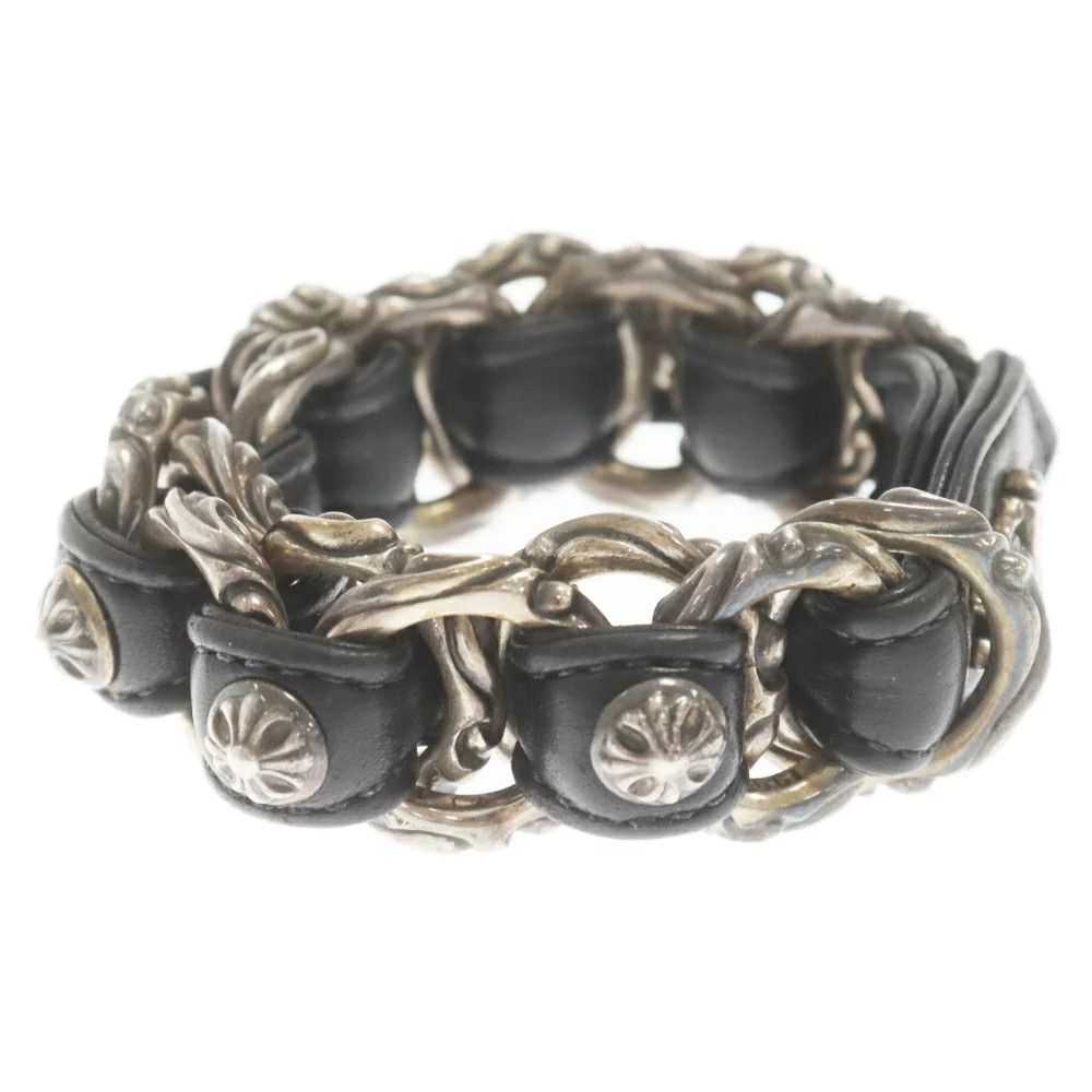 Chrome Hearts Chrome Hearts Woven Scroll Leather … - image 3