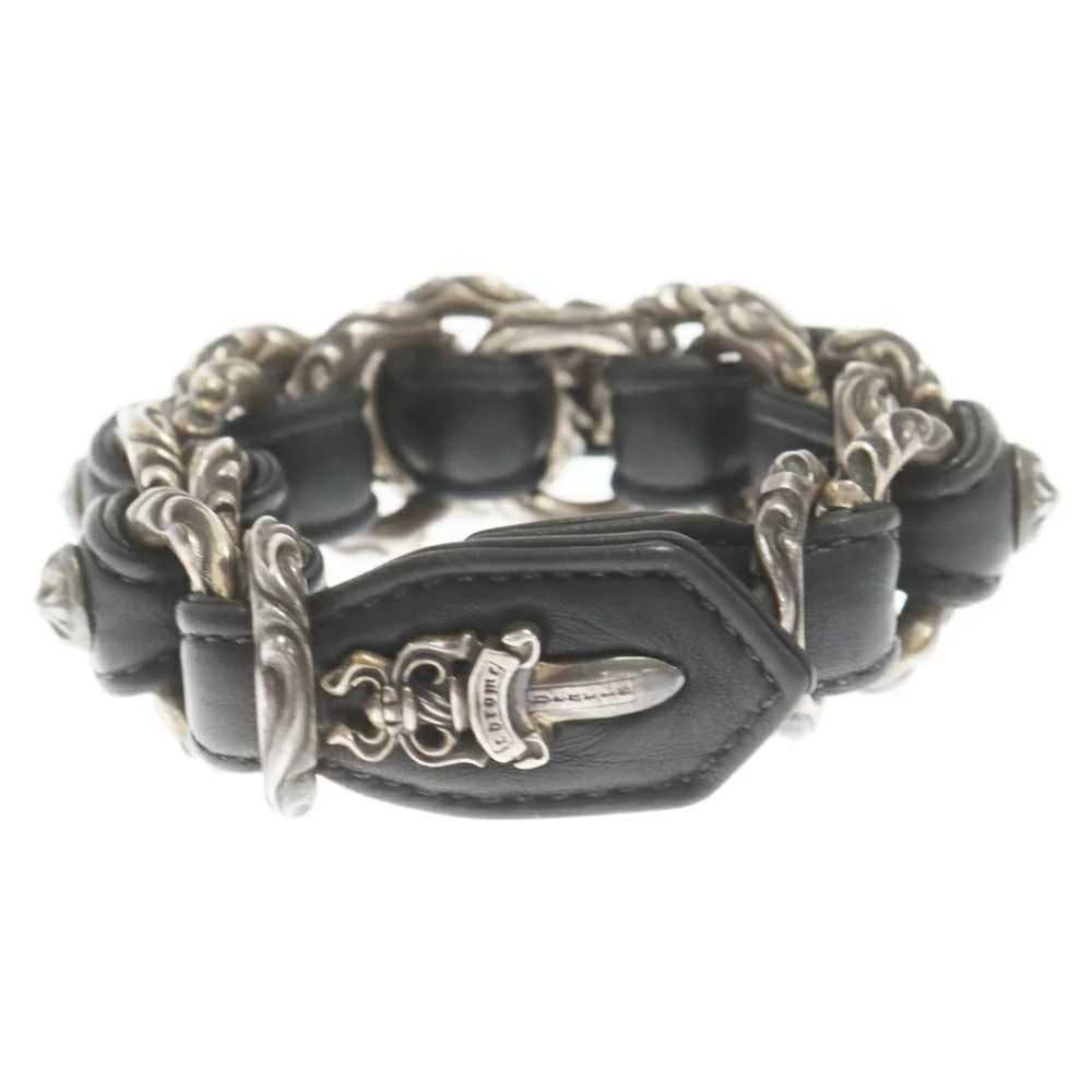 Chrome Hearts Chrome Hearts Woven Scroll Leather … - image 4