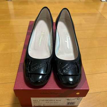 Ferragamo pumps size 23.5 black - image 1