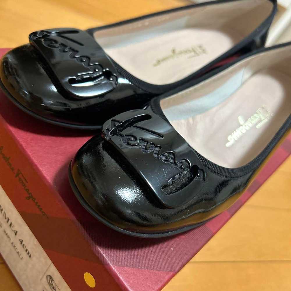 Ferragamo pumps size 23.5 black - image 2