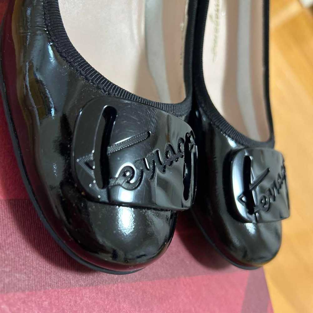 Ferragamo pumps size 23.5 black - image 5