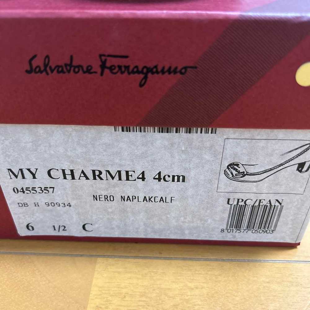 Ferragamo pumps size 23.5 black - image 6