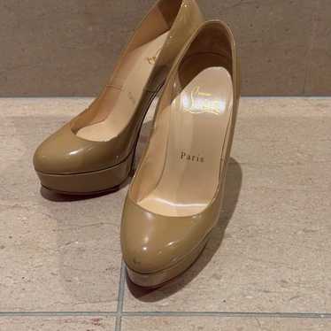 Christian Louboutin beige pumps high heels