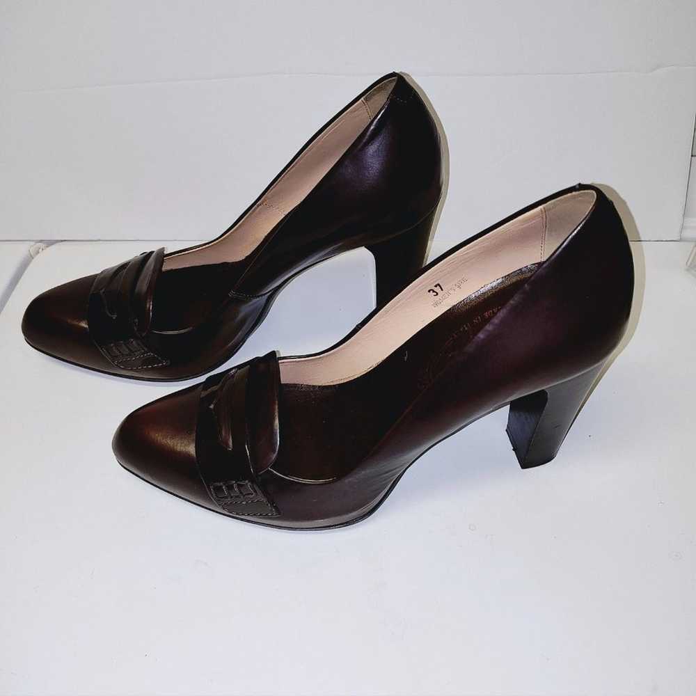 Tod's pumps, CHOCOLATE brown, gorgeous size 37 (6… - image 2