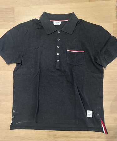 Thom Browne GREY THOM BROWNE POLO - image 1