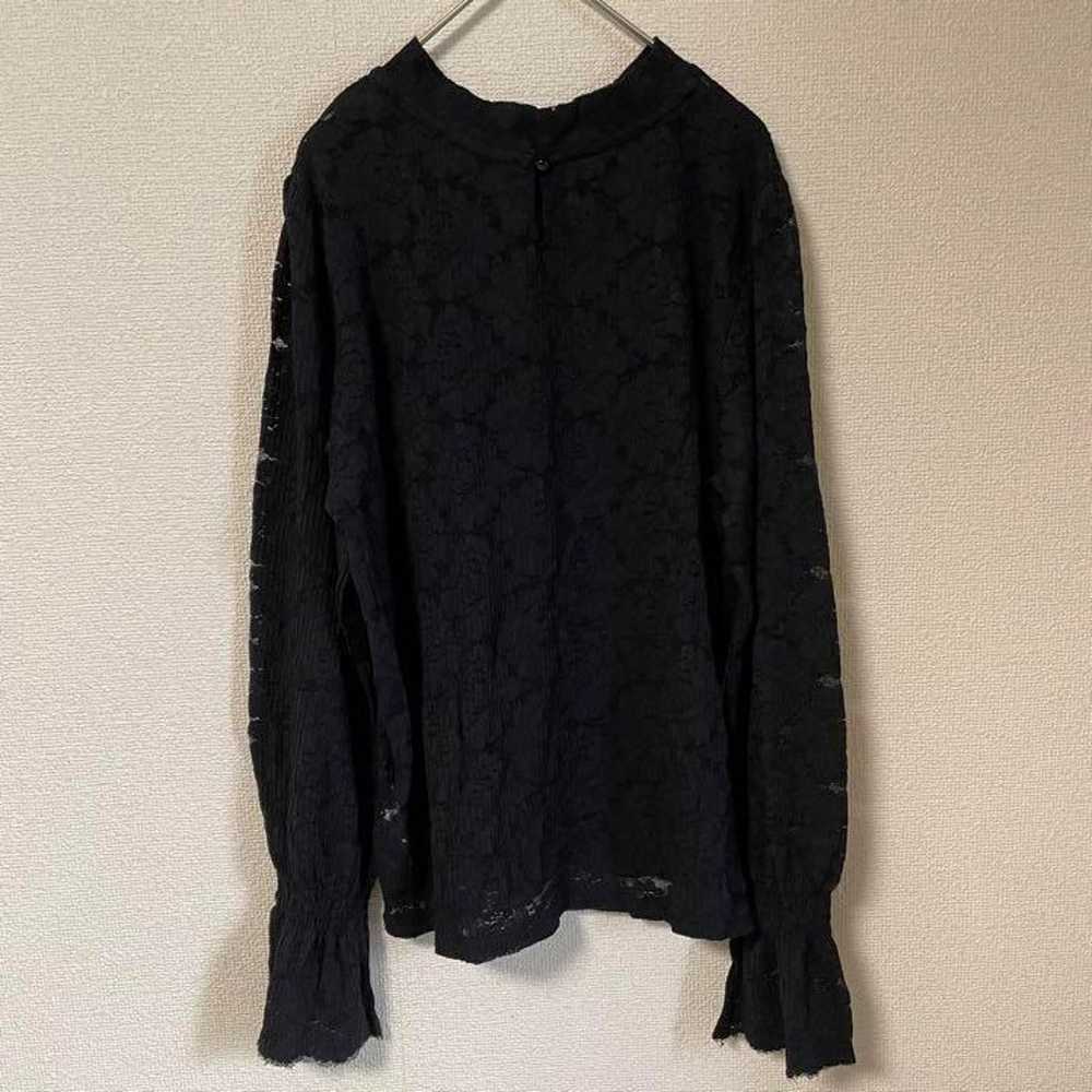 1166【L】Laurie's Farm Tops Lace Flower Long Sleeve… - image 5