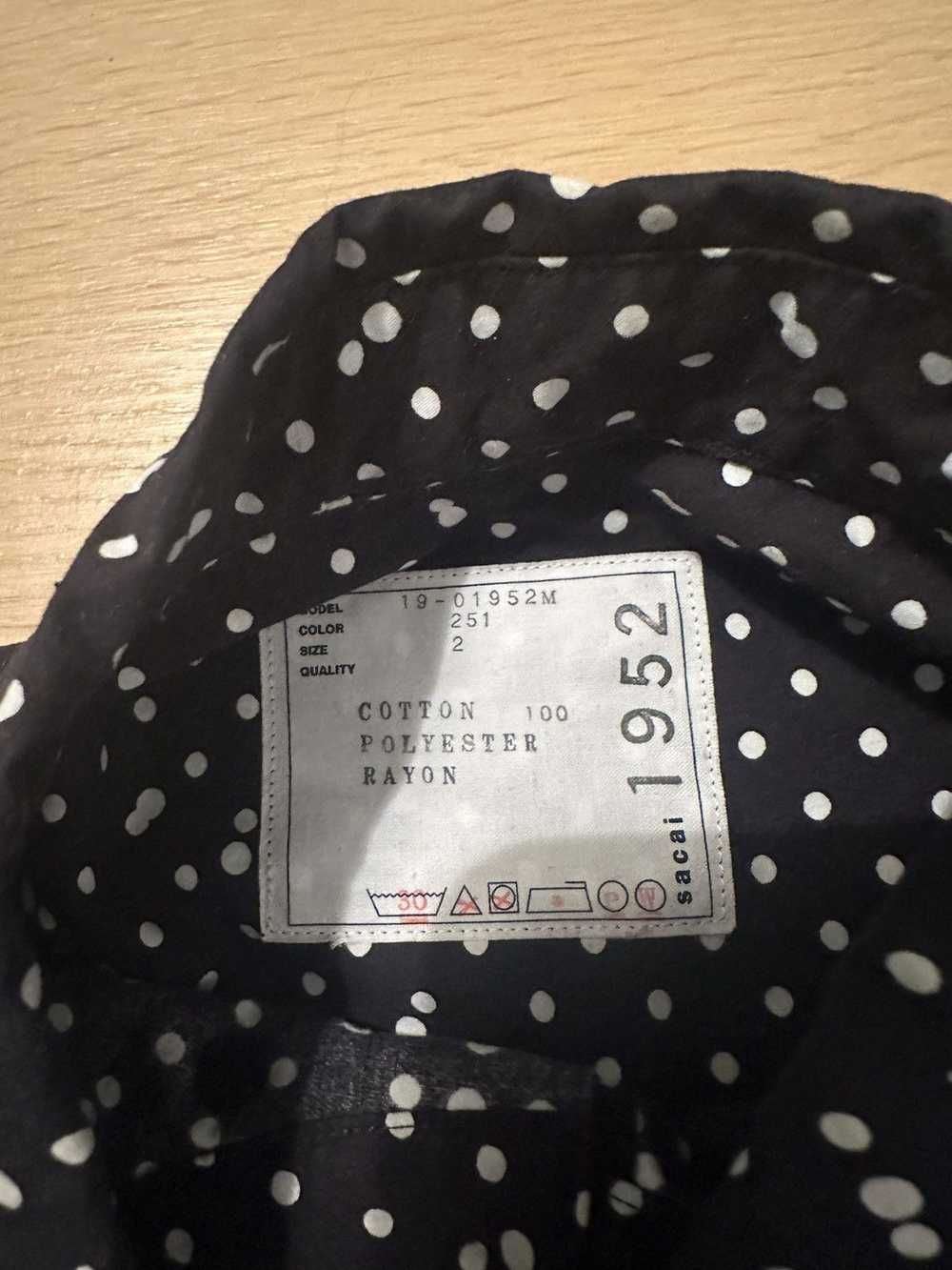 Sacai SACAI x DR.WOO Polka Dots Shirt - image 5