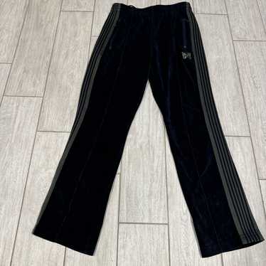 Needles Slim-Fit Bootcut Striped Embroidered Track Pants in 2024 Black, Men's sz XL