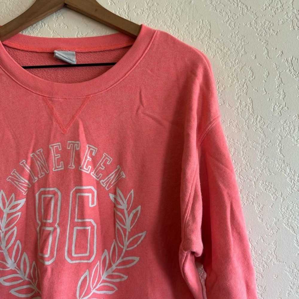 Victoria Secret PINK | oversized slouchy crewneck… - image 2