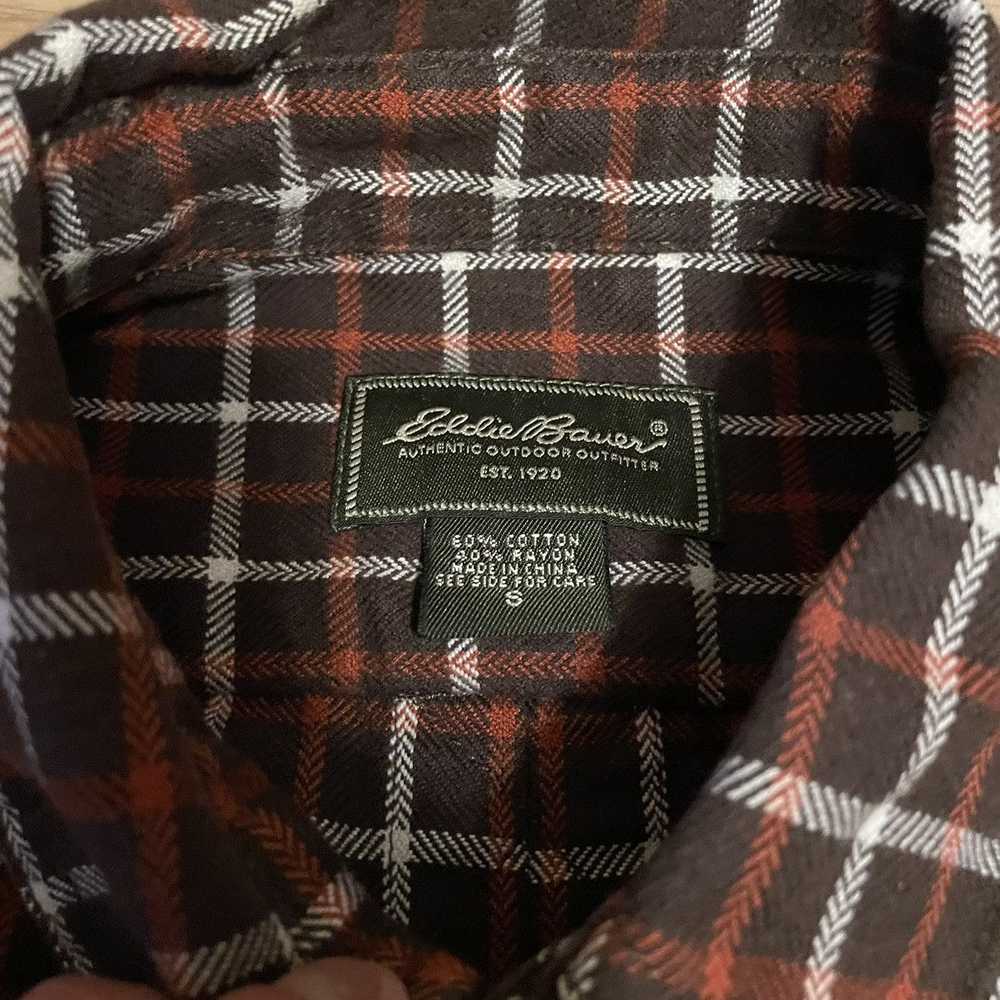 Japanese Brand × Vintage Unknown brand flannel sh… - image 2