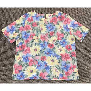 Vintage Cristin Stevens Women’s Hawaiian Flower B… - image 1