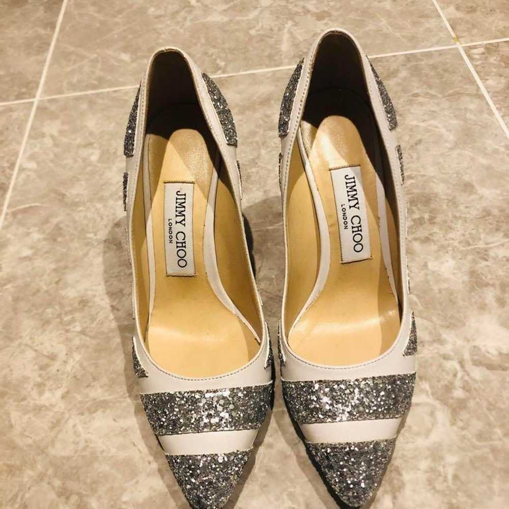 JIMMY CHOO Glitter High Heels 23cm (36) - image 1