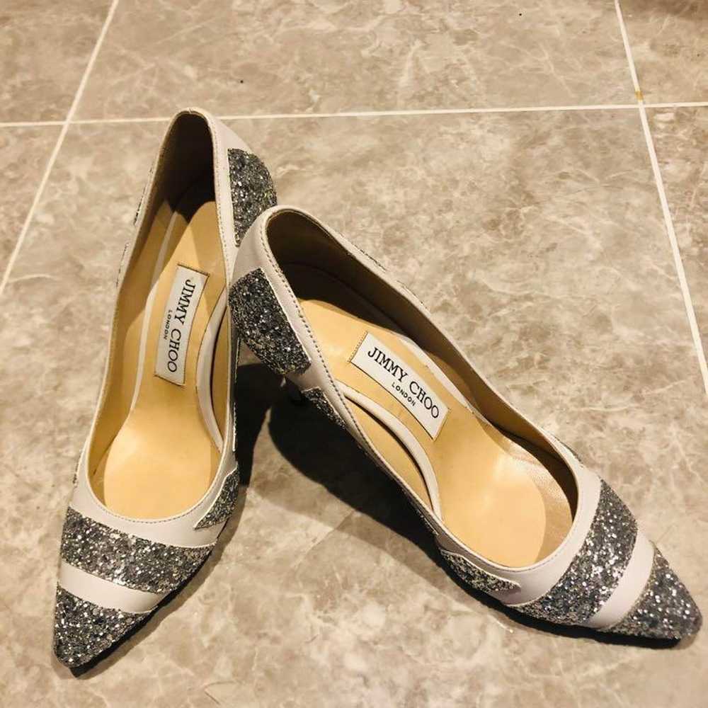 JIMMY CHOO Glitter High Heels 23cm (36) - image 2