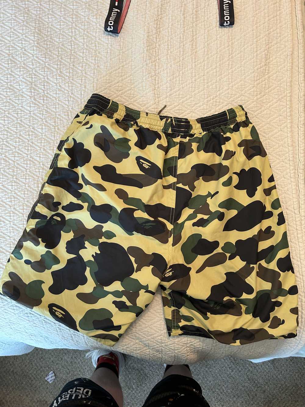 Bape 1st Camo College Reversible Shorts - image 2