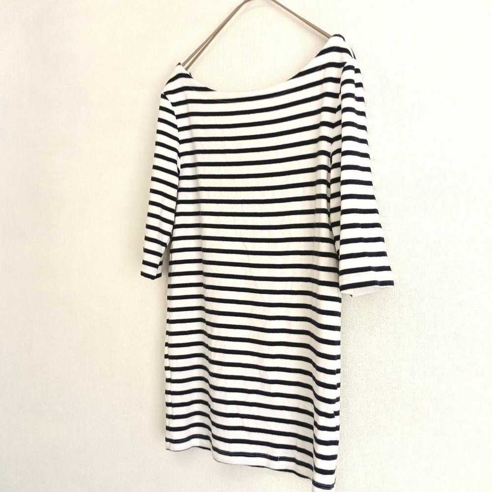 GAP Gap S Back-Open Striped T-Shirt Soft - image 2