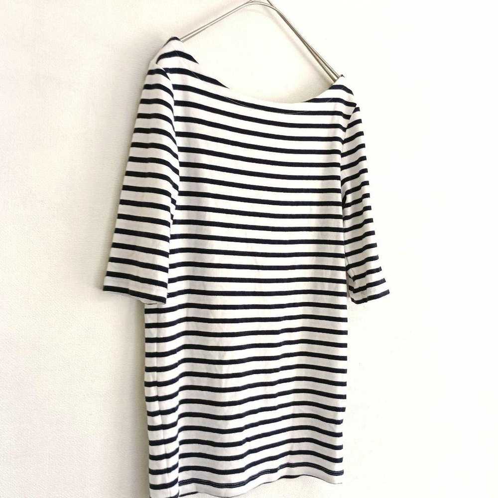 GAP Gap S Back-Open Striped T-Shirt Soft - image 3